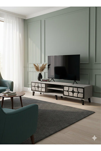 Generic "Grand" Wooden Entertainment Console – 180 cm for a Premium Cinema Ex...