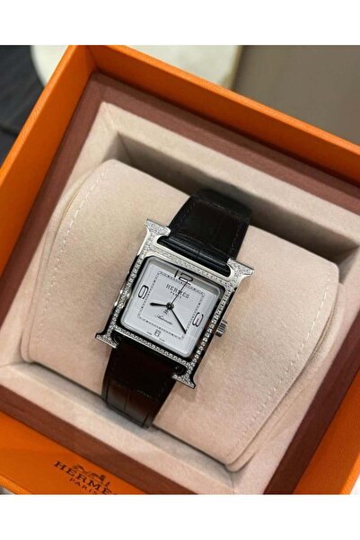 Generic Black leather women's watch