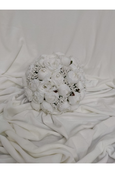 Handmade White wedding bouquet
