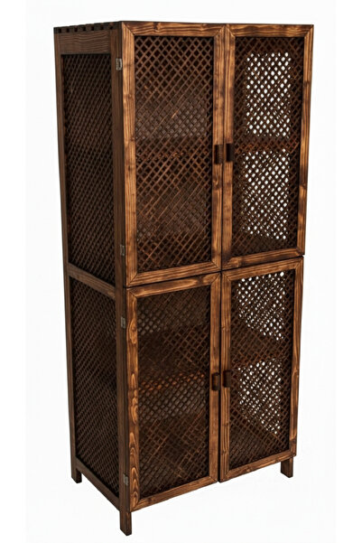 Sedefira Sedefire Ahşap Mutfak Dolabı Mutfak Tereği Erzak Dolabı Kiler Dolabı...