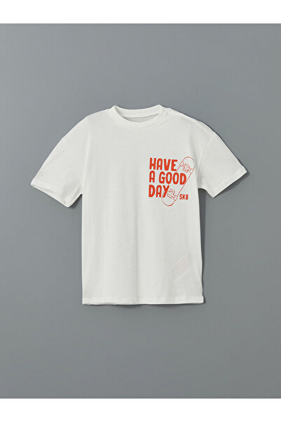 LC Waikiki Özmarka Нова колекция велосипедна яка с принт за момчета