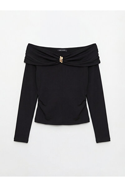 LC Waikiki ΝΕΑ ΣΕΖΟΝΑ ΑΠΟ ΤΗΝ GÜLİS GİYİM: Μαύρο γυναικείο κορμάκι με λαιμόκο...