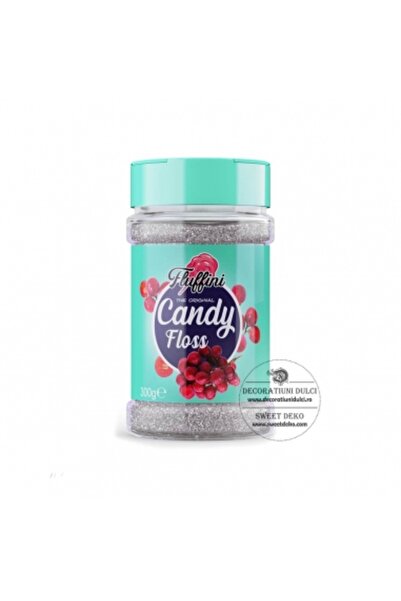Decoratiuni Dulci Zahar cu aroma de struguri, Fluffini candy floss grape