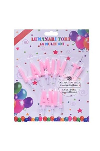 Decoratiuni Dulci Луманари роз ЛА МУЛТИ АНИ