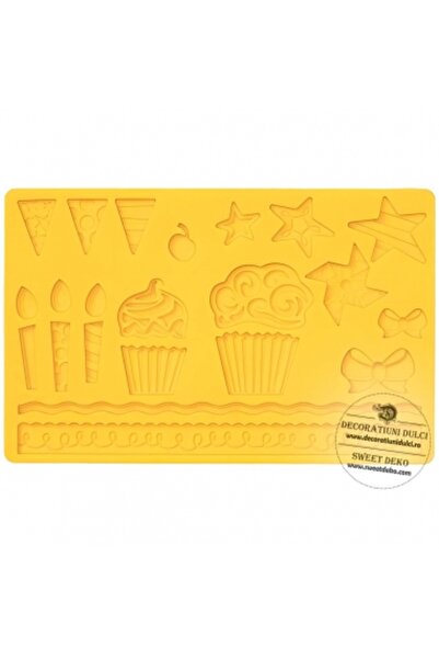 Decoratiuni Dulci Силиконова форма petrecere