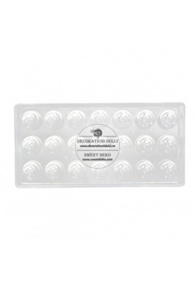 Decoratiuni Dulci Matrita policarbonat bomboane trandafiri