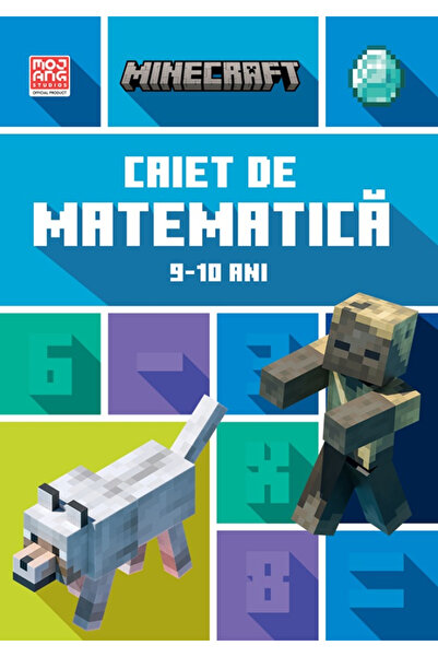 Dph Minecraft - Caiet de matematică pentru 9-10 ani