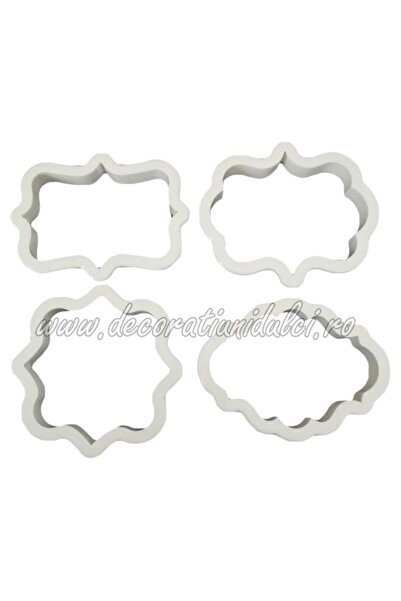 Decoratiuni Dulci Комплект от 4 декупаторе плакута