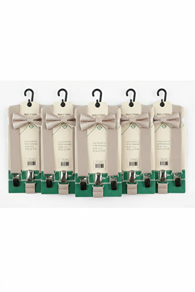 Baby Bakkal 5 комплекта висящи папийонки (за деца на възраст 1-9 години)