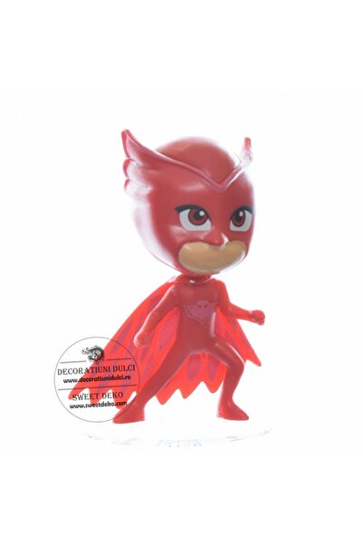 Decoratiuni Dulci Figurina pvc eroi in pijamale - Bufnita