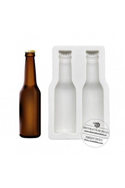 Decoratiuni Dulci Sticla de bere, matrita pentru pasta de zahar sau ciocolata