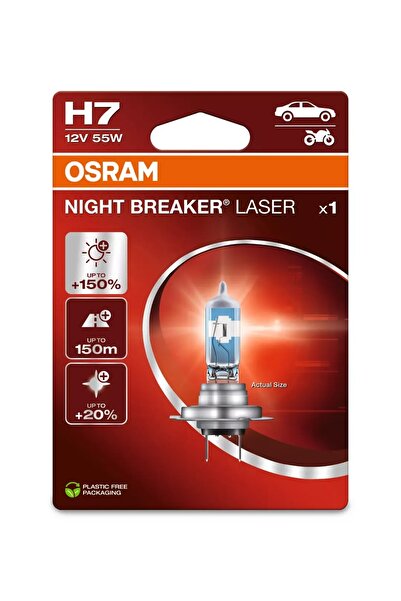 Osram Bulb H7 12V 55W NB LASER +150%