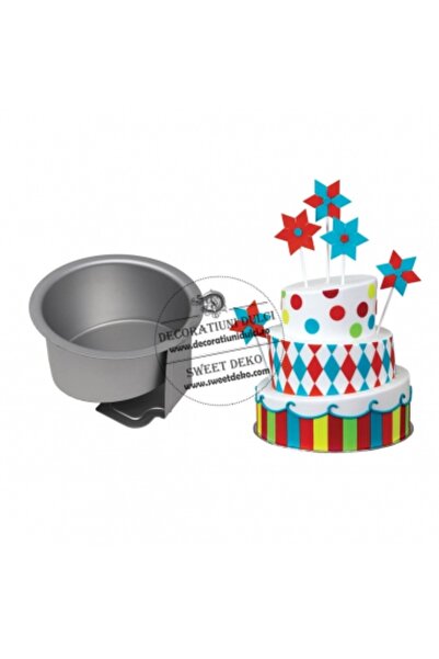 Decoratiuni Dulci Tava copt topsy turvy, PME - 20 cm