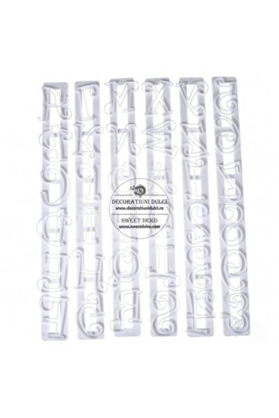 Decoratiuni Dulci Decupatoare litere si cifre haioase