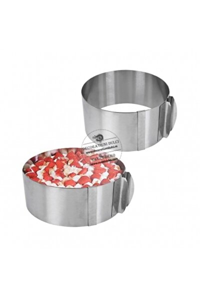 Decoratiuni Dulci Adjustable cake ring - 15cm height