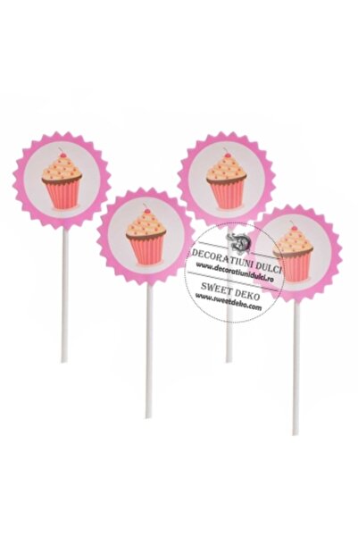 Decoratiuni Dulci Комплект от 4 декорации бриоз роз