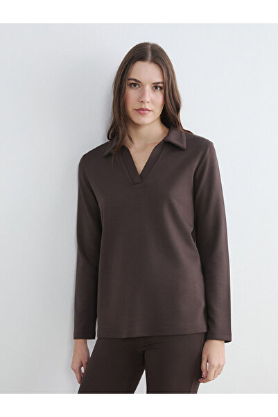 LC Waikiki Rmz Gi̇yi̇m Farkiyla Devrik Roba Women's Sweatshirt