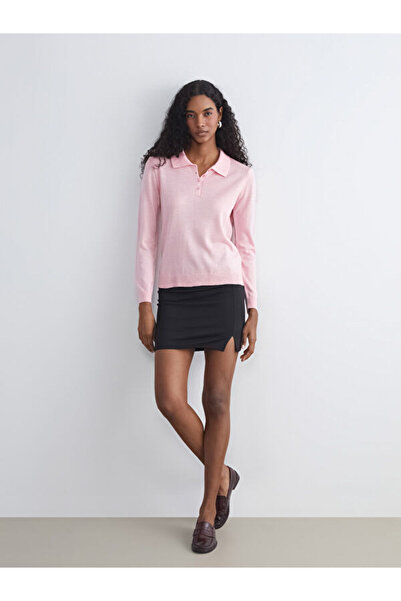 LC Waikiki Rmz Gi̇yi̇m Farkiyla Waist Drawstring Mini Skirt
