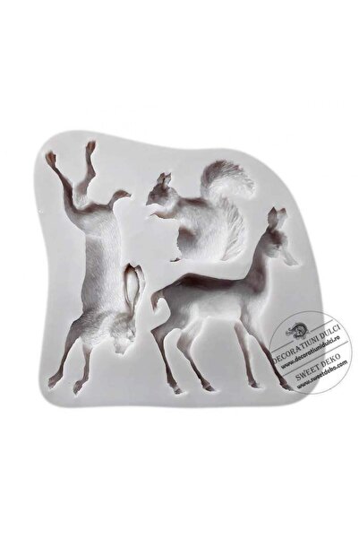 Decoratiuni Dulci Мулаж анималуте дин падуре