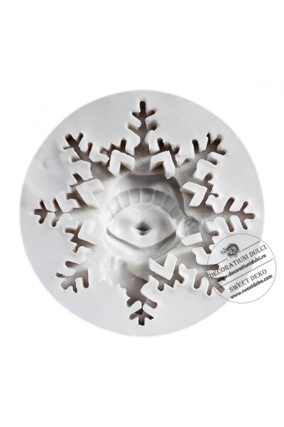 Decoratiuni Dulci Snowflake and teddy bear mold