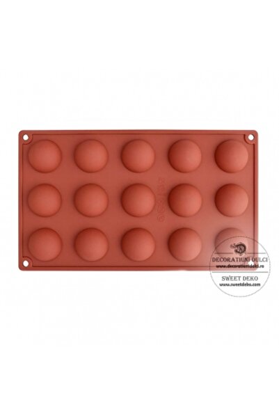Decoratiuni Dulci Mulaj 15 полусфера 3,7 см диаметър