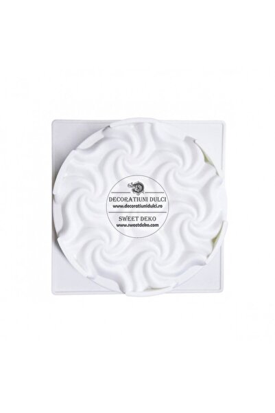 Decoratiuni Dulci Mulaj tort spirala florala tesselletion