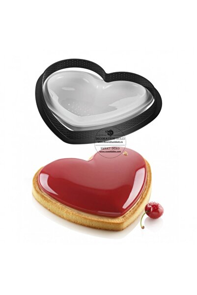 Decoratiuni Dulci Tarte ring amore kit 205 x 190mm from Silikomart