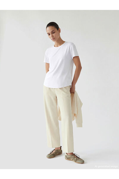 LC Waikiki Γυναικεία φόρμα Soft Touch με κορδόνι στη μέση, από το Shining Store