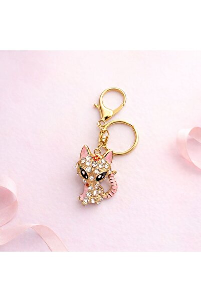 irişka Gift Keychain with Stone Engraving