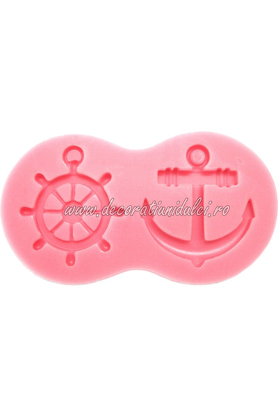 Decoratiuni Dulci Silicone mold anchor and rudder