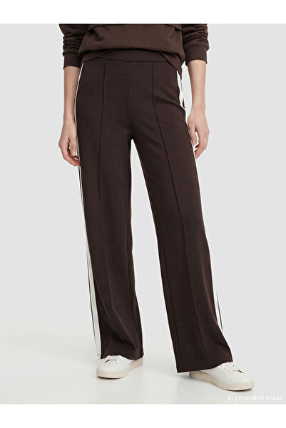 LC Waikiki Beli Lastikli Geniş Paça Kadın Eşofman Altı