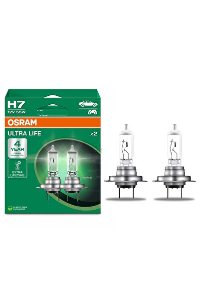 Osram Set of 2 bulbs H7 12V 55W ULTRA LIFE