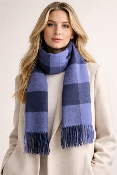 Şirin Giyim Aksesuar Eșarfă cu ciucuri pentru femei, șal moale cu textură moa...