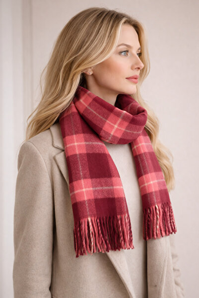 Şirin Giyim Aksesuar Tasseled Scarf Women's Soft Textured Soft Shawl - Winter