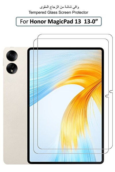Generic 2 Pack For Honor MagicPad 13-13.0" - Premium Tempered Glass Screen Pr...