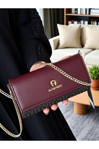 Aigner Burgundy Wallet