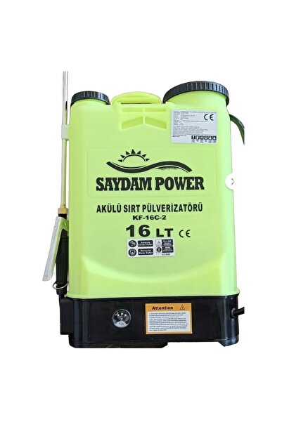 Veta SaydamPower KF-16C-2 16Lt İlaçlama Makinası Akülü (Sırt Pülverizatörü)