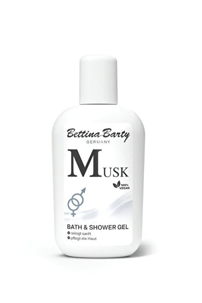 BETTİNA BARTY Musk Duş Jeli, Temiz & Pudramsı Misk Kokusu, Unisex, Mini Boy 5...
