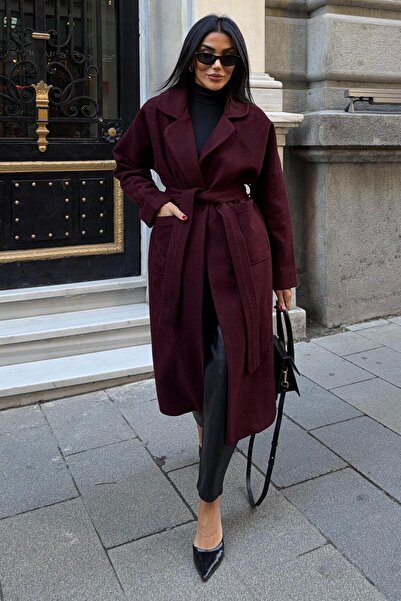 Lijuri Belted cashmere coat 7136