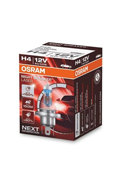 Osram Bec H4 12V 60/55W Night Breaker LASER +150%