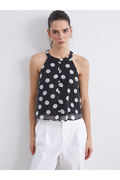 LC Waikiki Timeless Clothing & Zamansız Seçimler Halter Roba Yaka Puantiyeli ...