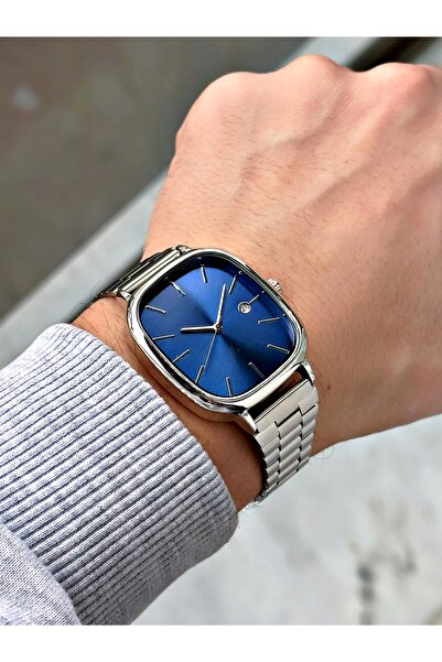 saat&istasyonu Çelik Kordon Erkek Kol saati