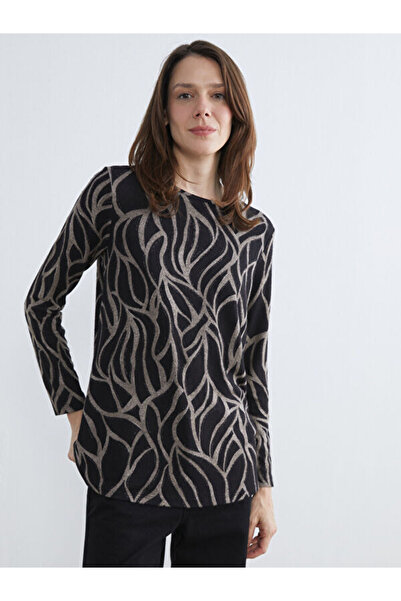 LC Waikiki Rmz Gi̇yi̇m Farkiyla Zero Roba Collar Embroidered Blouse
