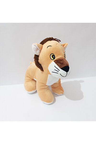 renkli çiçekler 30 cm Plush Toy Lion
