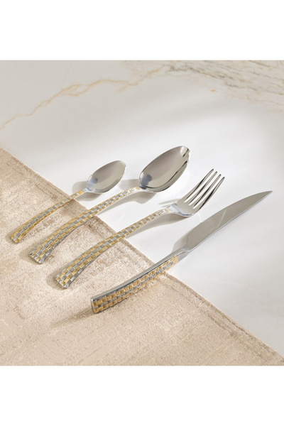 Generic Mayfair 24-Piece Cutlery Set - Serves 6 (Mixed Set)