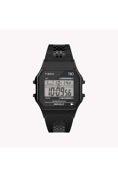 Timex Unisex Black Resin Watch, Digital Dial | Tw2r79400