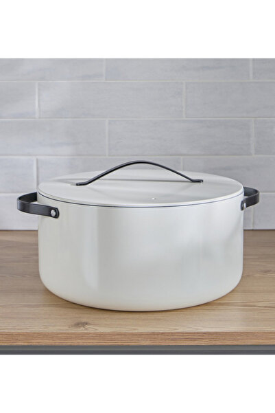Generic Pristine Aluminium Non-Stick Casserole - 32 cm