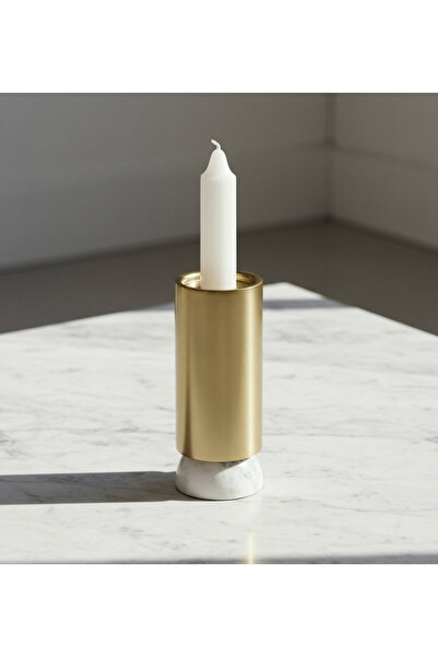 Generic حامل شموع عمودي مزخرف من كاسا فيرو - 10 × 10 × 26 سم