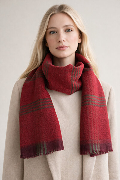 Şirin Giyim Aksesuar Eșarfă în carouri cu model pătrat pentru femei - șal de ...