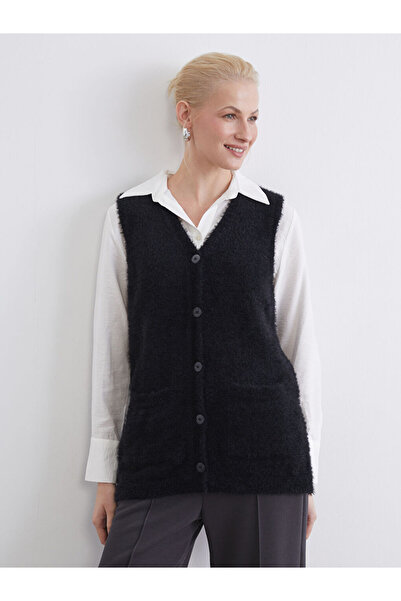 LC Waikiki Sparkling Choices V Planting Women's Knitwear Vest from Shining Store